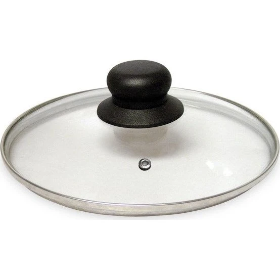 BAUMALU Couvercle en verre cerclé inox 16 cm