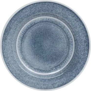 Atmosphera Fanny - Lot de 6 Assiettes Plates 28 cm Bleu