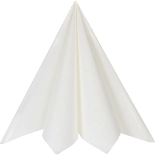 Marque Super Soft - 20 Serviettes Weiß 40cm