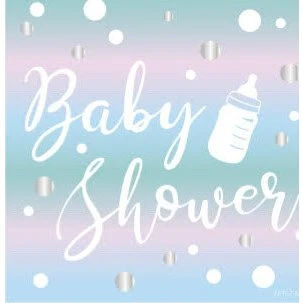 Serviettes en papier Baby Shower 20 pièces