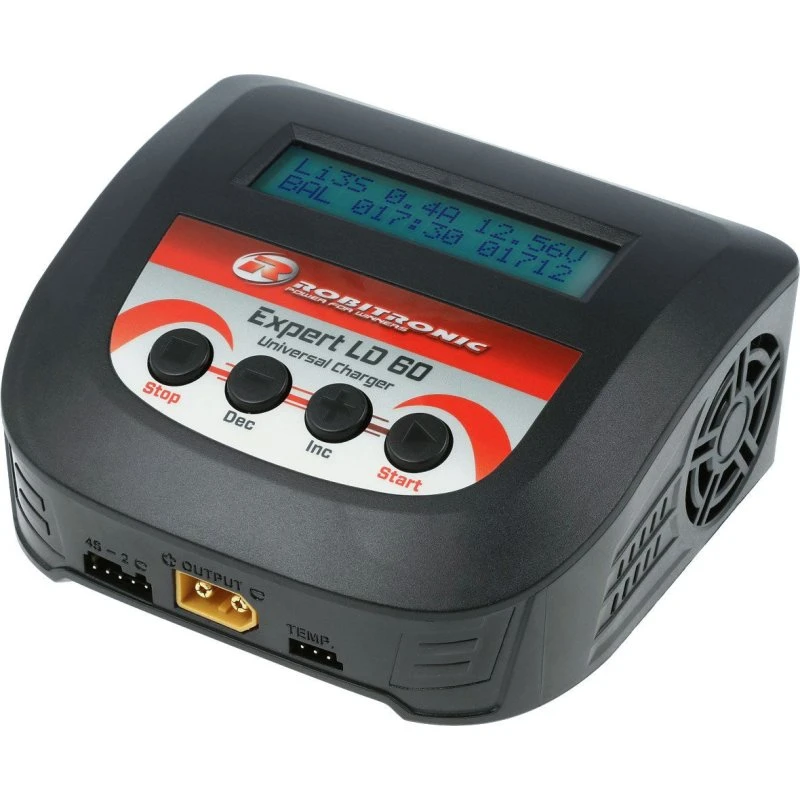 Robitronic Expert LD 60 Chargeur 6A 60W XT60