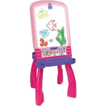 VTECH Magi chevalet interactif 3 en 1 rose