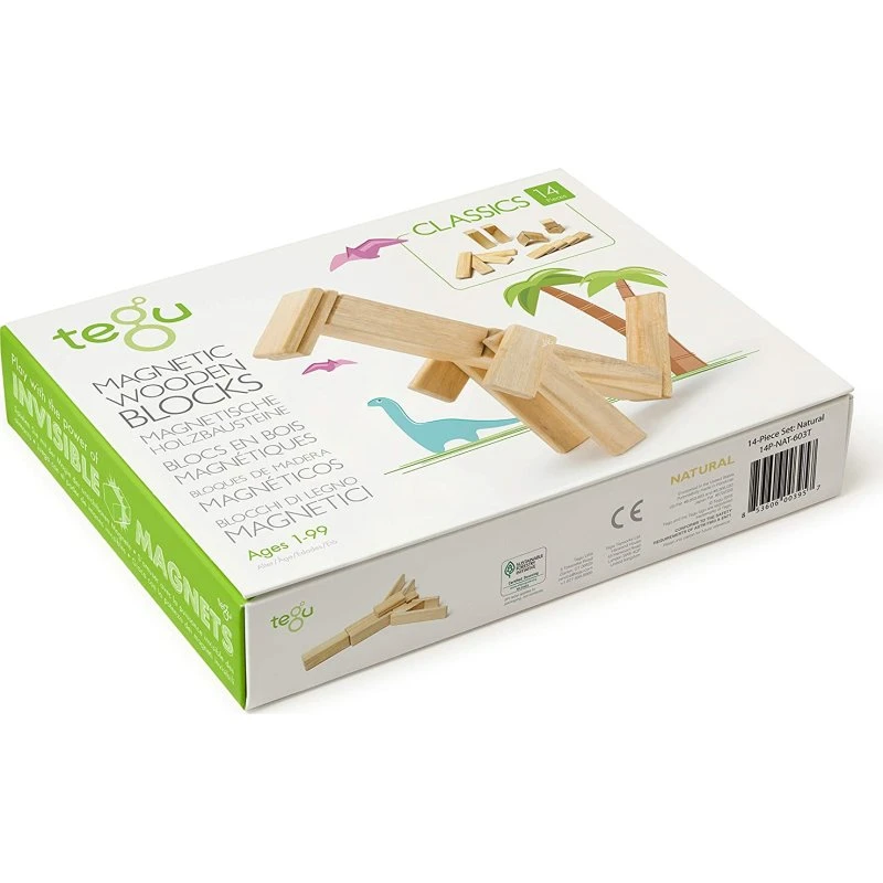 Tegu Set de 14 pièces Natural