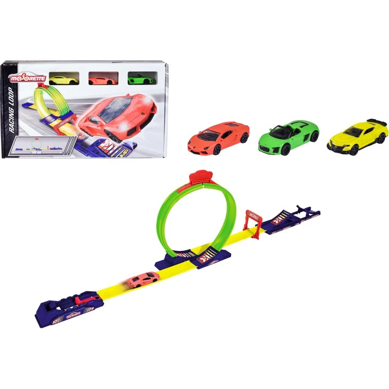 Majorette Racing Loop - Piste de lancement avec looping et saut