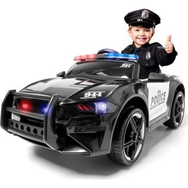 ATAA Voiture de police 12V électrique pour enfant