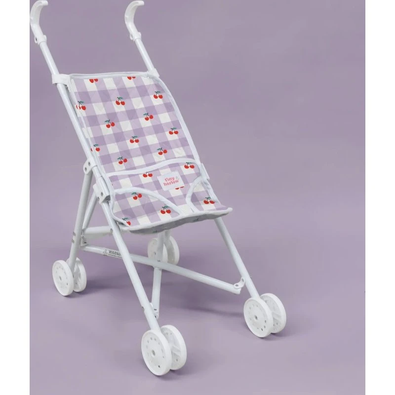 Tiny Harlow - Poussette Vichy Cerise