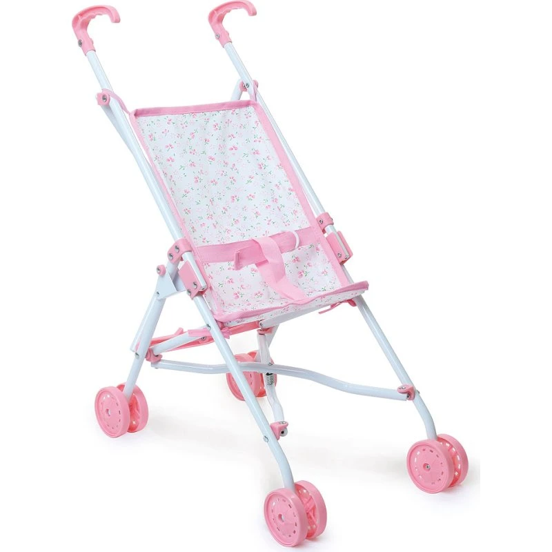 PetitCollin Poussette pour poupée Petites Fleurs (52 cm)