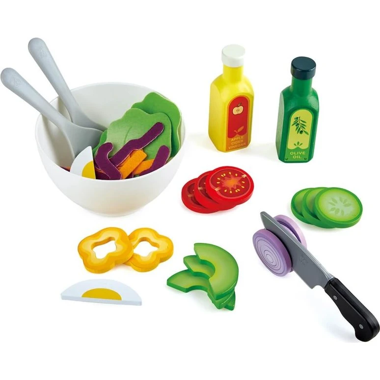 Hape Jeu de Cuisine Salade Saine en Bois