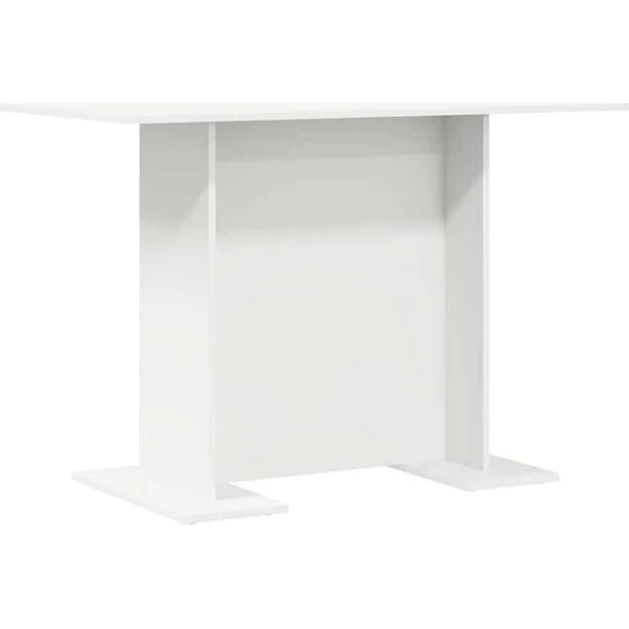 vidaXL Table salle à manger 110x60x75 cm Gris béton