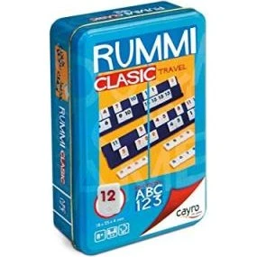 Cayro Rummi Classic Travel - Boîte métal