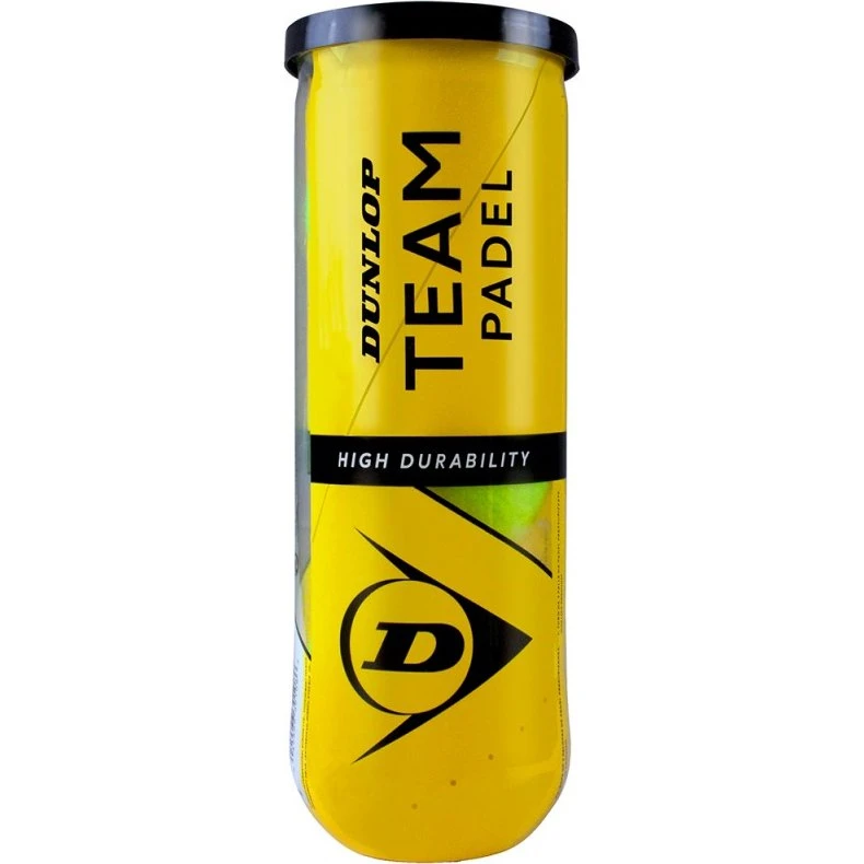 Dunlop Team Padel - Tube de 3 Balles