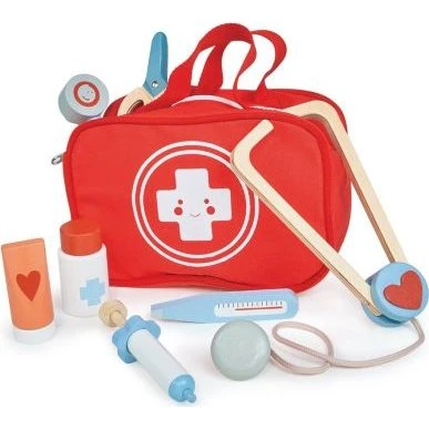 Mentari Ma Trousse de Premiers Secours 8 pièces en bois