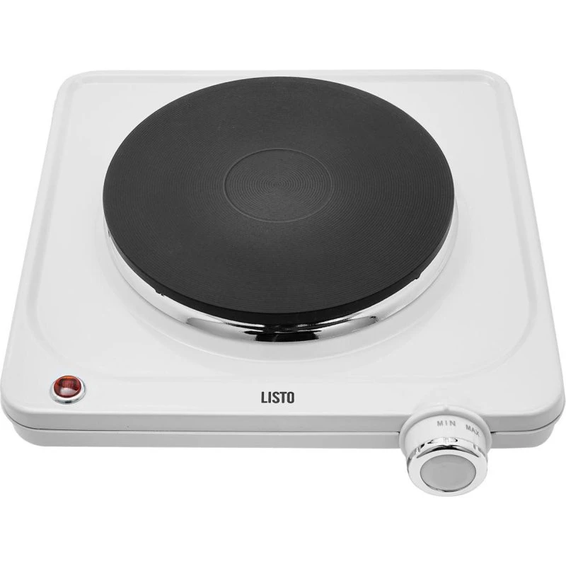 LISTO RS L3b Réchaud Électrique 1500W Blanc