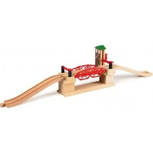 BRIO World Pont basculant pour circuit de train en bois