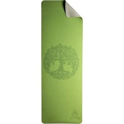 Berk Tapis de yoga Arbre du monde vert clair 182x61cm