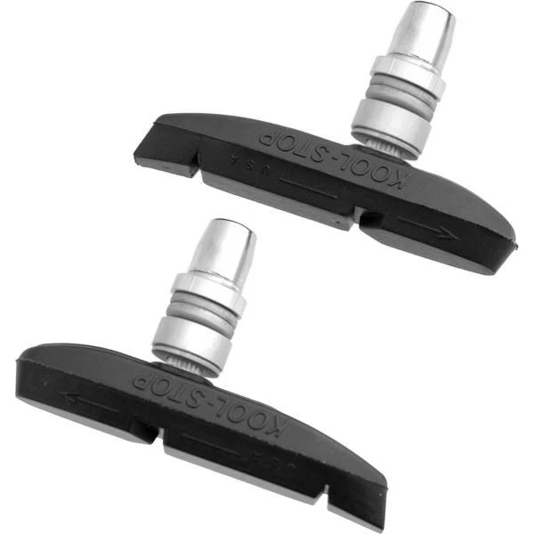 Kool Stop Supra 2 Patins de Frein V-Brake Noir