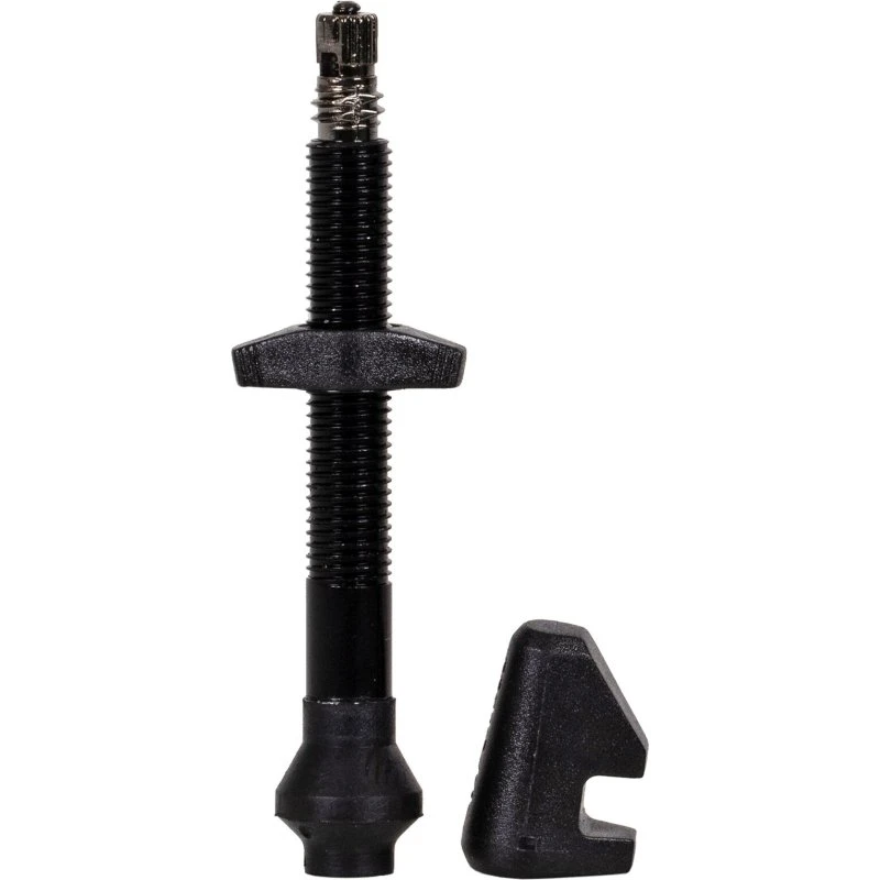 DT Swiss Valve Tubeless Alu Noir 49-65mm