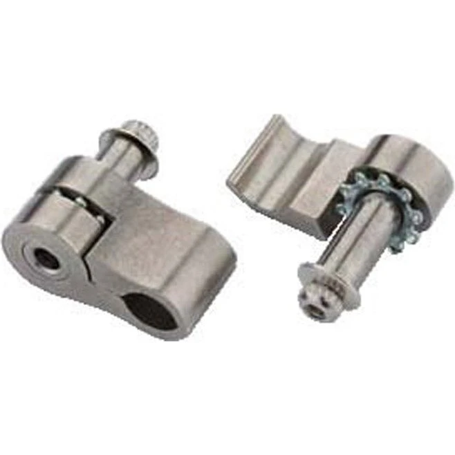 Jagwire Passe-câbles réglables acier argent 2 pièces