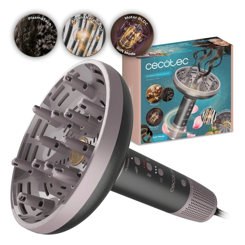 DryWave Nébula Black - Diffuseur pour aquarium