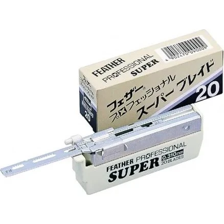 Feather Super Blade PS-20 - 20 lames pour shavette