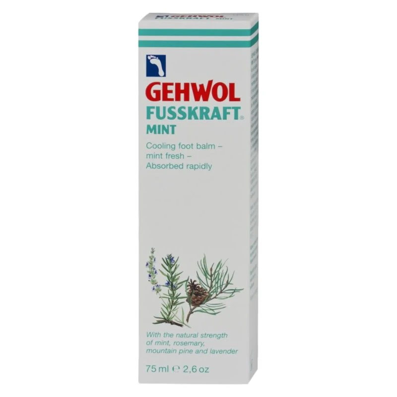Gehwol Fusskraft Menthe - Baume rafraîchissant pour pieds 75 ml