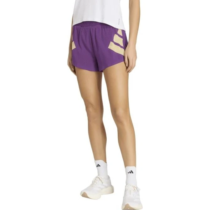 adidas RTR Split Shorts 3 pouces - Violet Femme