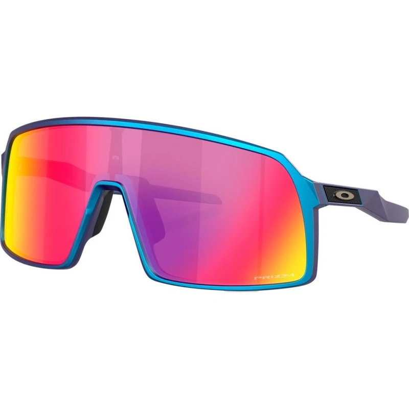 Oakley Sutro Prizm Road Matte Cyan Blue Colorshift
