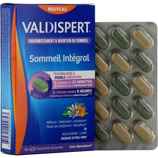 Valdispert Sommeil Intégral 30 Comprimés Bicouches