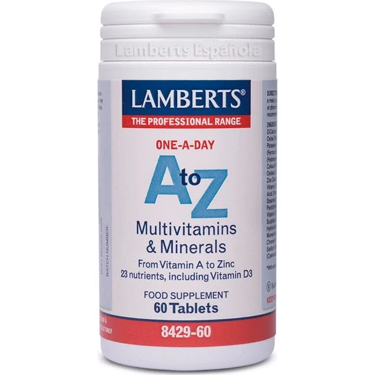Lamberts A-Z Multivitamines et Minéraux 60 Comprimés