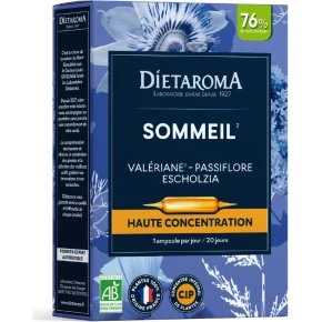 Dietaroma C.I.P. Sommeil Bio 20 ampoules