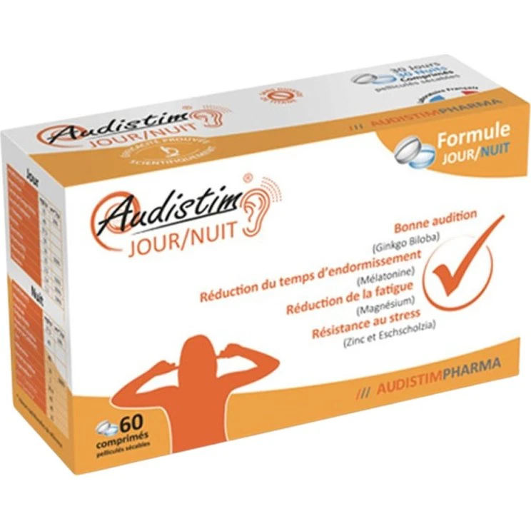 Audistim Jour/Nuit 60 Comprimés