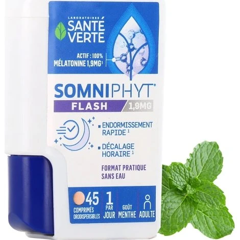Santé Verte Somniphyt Flash 1,9 mg - 45 comprimés