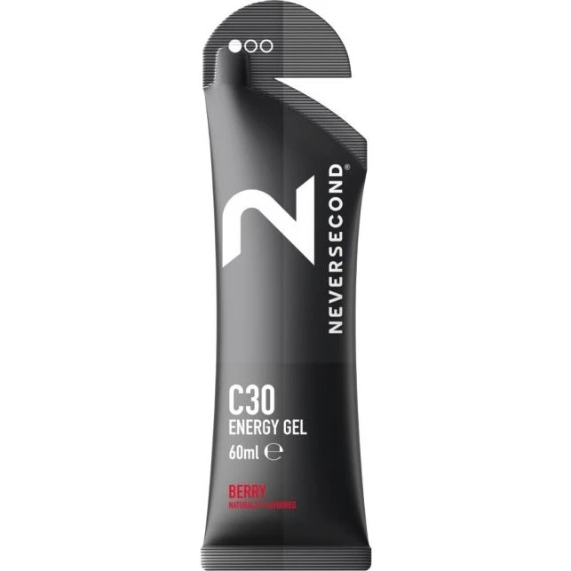 NeverSecond C30 Gel Énergétique Berry - 12 Portions