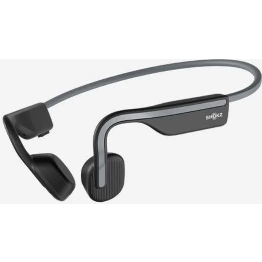 Shokz OpenMove - Casque de sport à conduction osseuse - Gris