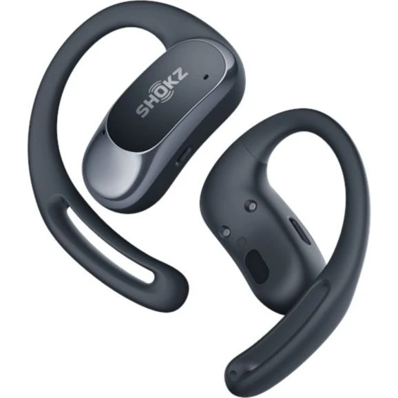 Shokz OpenFit Air - Écouteurs Bluetooth à Conduction Osseuse - Noir