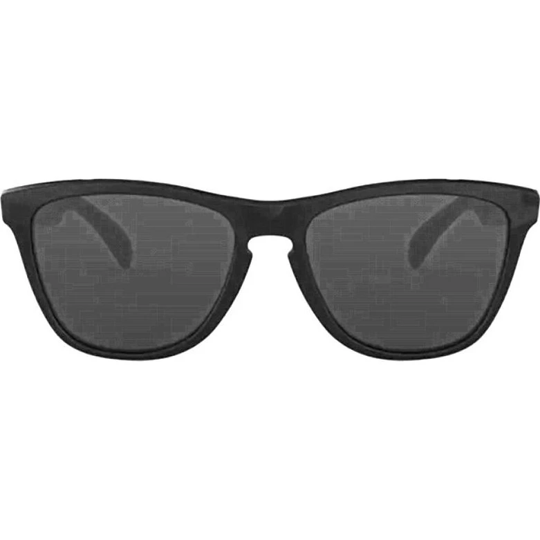 Oakley Frogskins OO9013 Lunettes de Soleil Carrées Noir et Gris