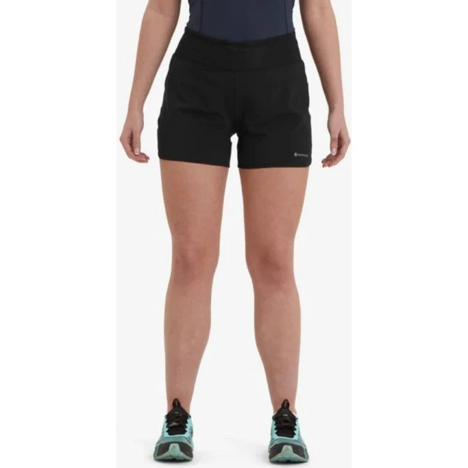 Montane Slipstream 4" Short Femme - Noir