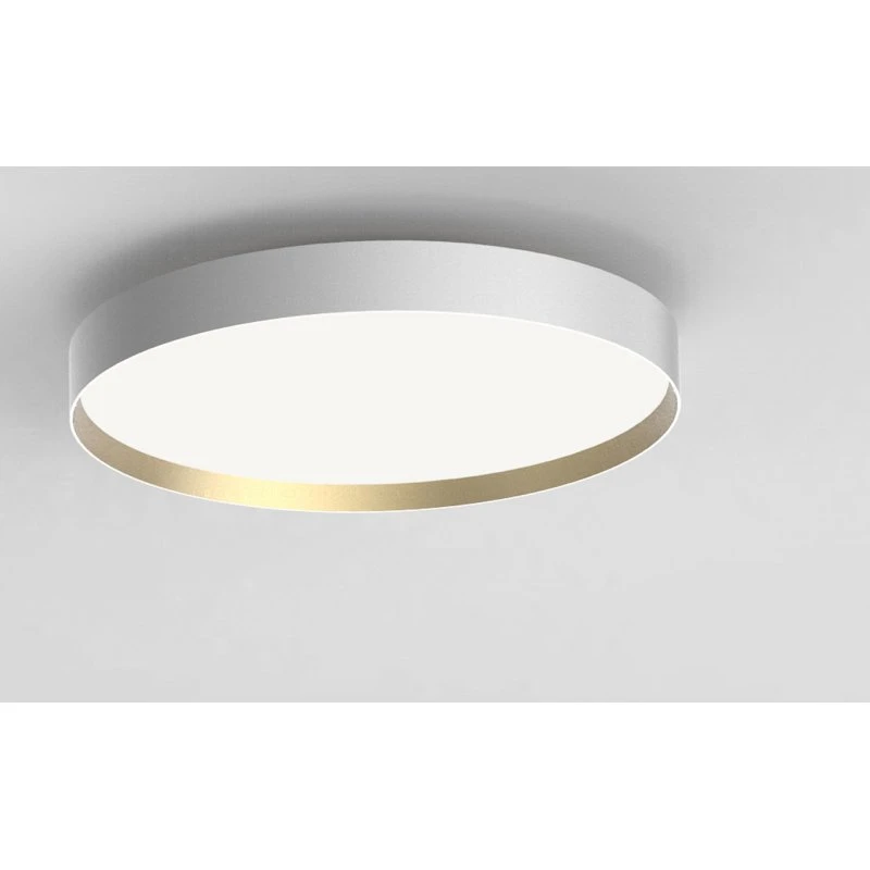 Loom Design Plafonnier LED Lucia 60 cm - Blanc et Or