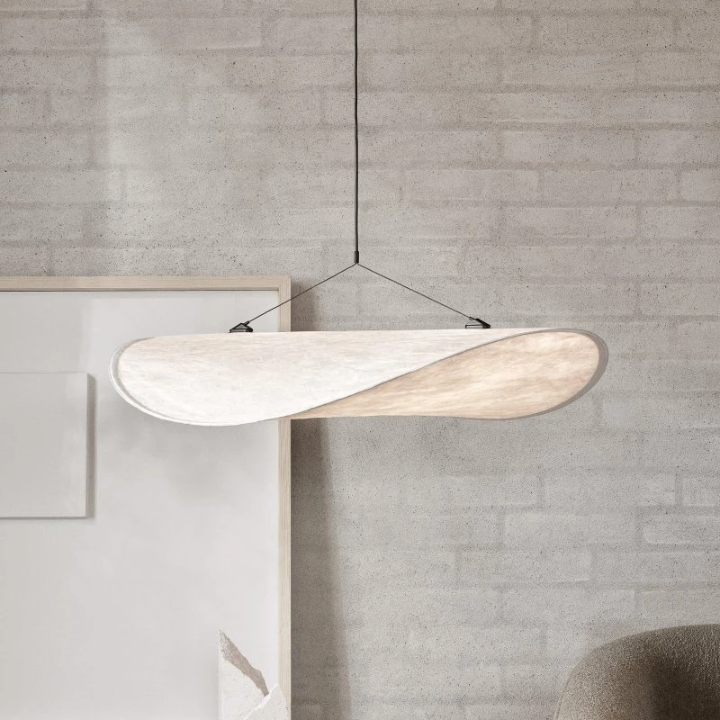 New Works Tense Suspension LED Blanche, Ø 70 cm