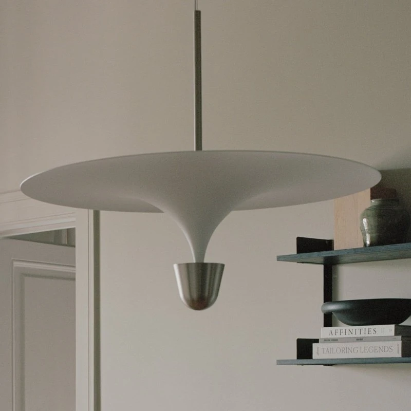 New Works Suspension LED Kantarell Ø 60 cm, Nickel