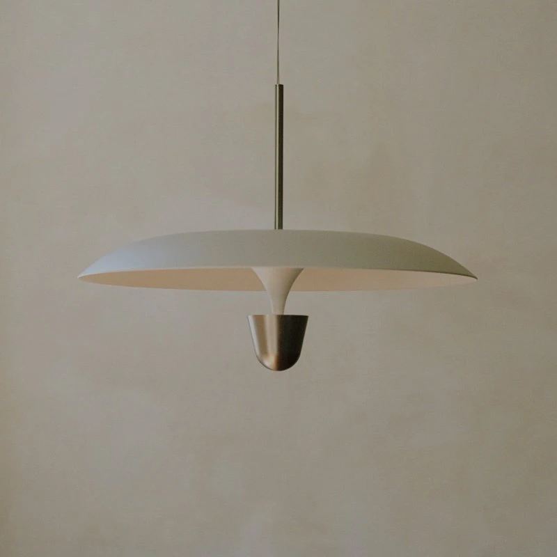 New Works Suspension LED Kantarell Ø 55 cm, Nickel