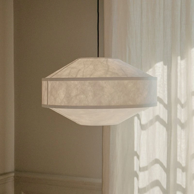New Works Suspension Kite Ø55 Blanc - 3 Lampes E27