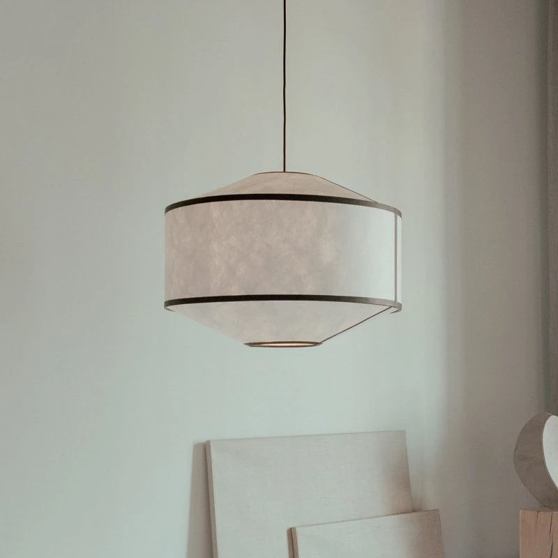 New Works Suspension Kite Ø65 Blanc/Noir