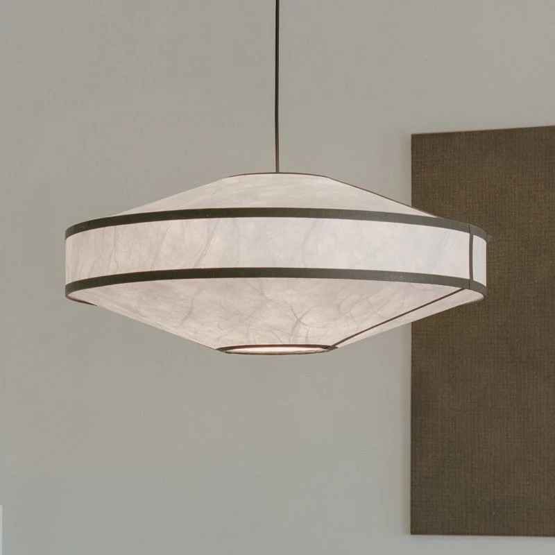 New Works Kite 3B Suspension Ø75 Blanc/Noir