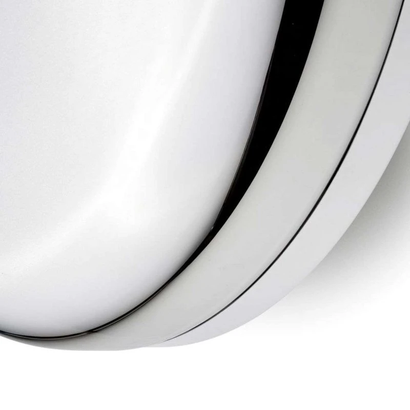 Design By Us Applique murale Endless Chrome et Verre Miroir IP54
