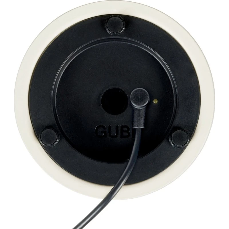 GUBI Lampe à poser LED Obello rechargeable, verre givré, IP44