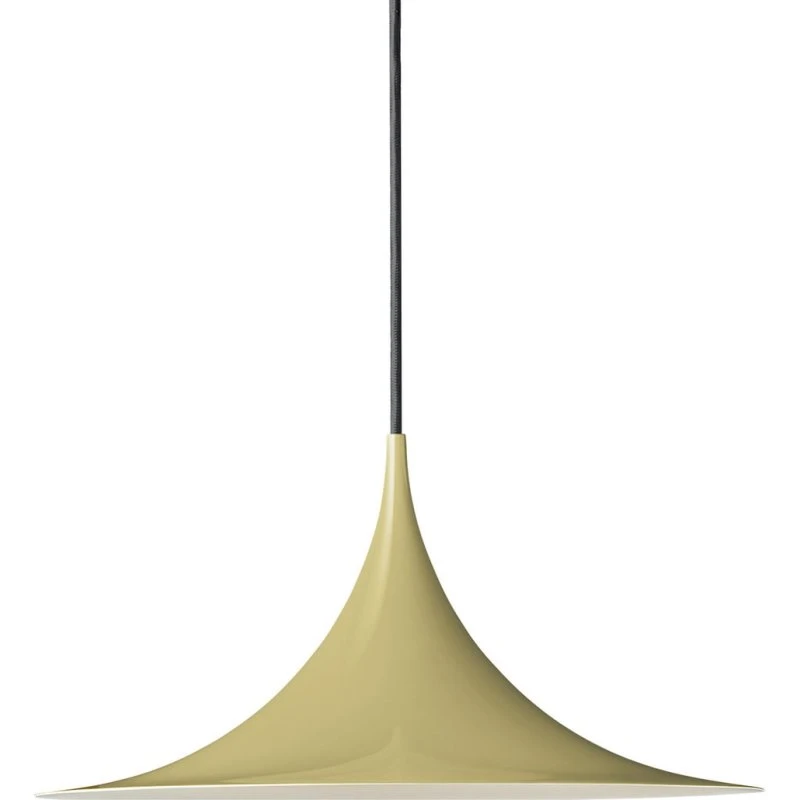 Gubi Suspension Semi Ø 30 cm - Crème Graines de Fenouil Brillant