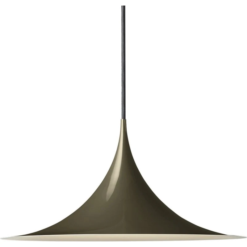 Gubi Suspension Semi Ø 30 cm - Brun Cacao Brillant