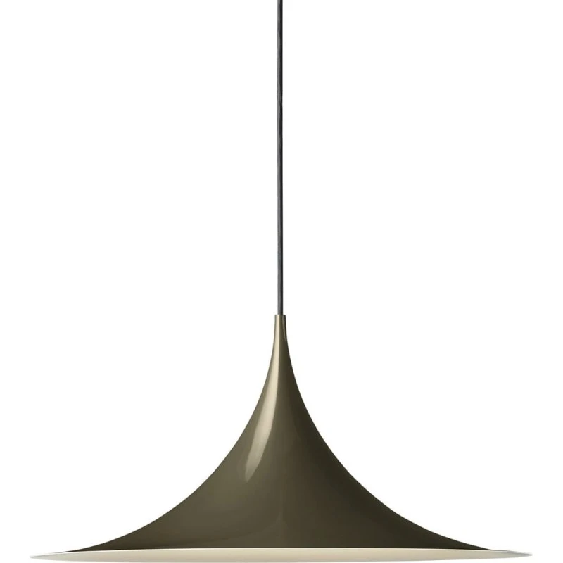 Gubi Suspension Semi Ø 47 cm - Brun Cacao Brillant