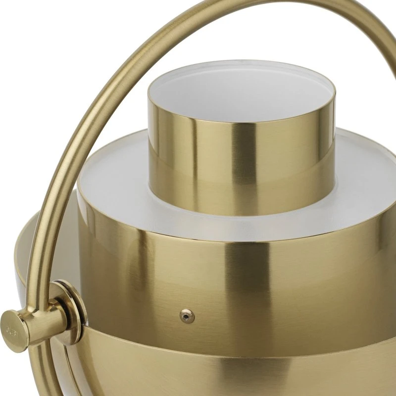 Gubi Lampe à poser rechargeable Multi-Lite, Laiton, 30 cm